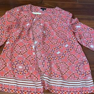 Pink colorful blouse